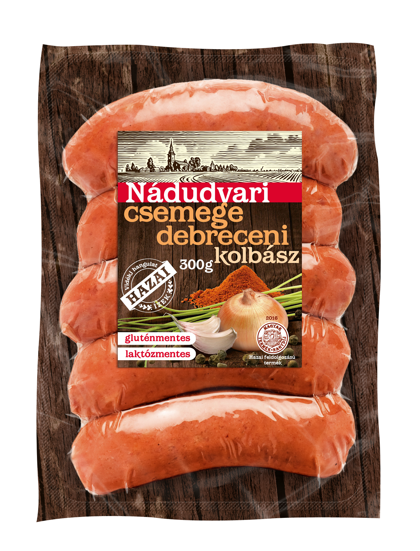 Nádudvari sertés csemege debreceni kolbász 300g